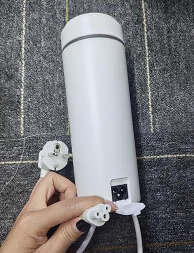 450ML Pequeño Hervidor de Agua Portátil Kit,hervidor de agua pequeño con Control de Temperatura en 6 Niveles,Pequeño Vaso Térmico Rápido Hervidor de Acero Inoxidable para té verde,té de flores,café