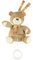 Fehn Spieluhr Baby Einschlafhilfe Teddy - Kuscheltier mit Einschlafhilfe Melodie Weißt du wieviel Sternlein stehen - Babyspielzeug für Unterwegs & Zuhause - Musikspielzeug für Babys & Kleinkinder