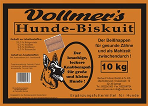 Vollmer's 37140 Comida para Perros Galleta 10 kg