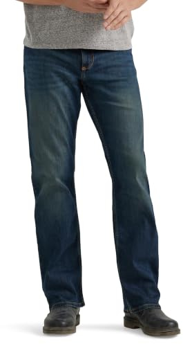 Wrangler Authentics Men's Relaxed Fit Boot Cut Jean, Dirt Road, 30W x 32L
