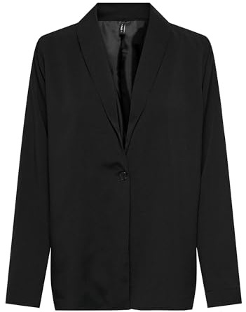 ONLY Onlnova Life Elite L/S Pimo Solid Blazer, svart, XL