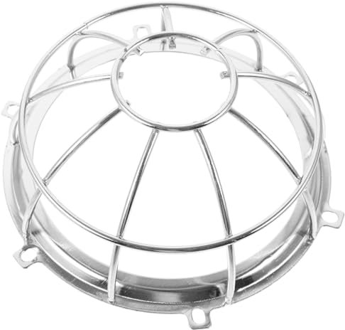 Angoily Schutzabdeckung des Rauchsensors Feuersprinklerschutz Sprinklerabdeckung Für Feuersprinkler Sprinklerkopfabdeckung Abdeckungen Für Feuersprinkler Baumschutz Silver Rostfreier Stahl