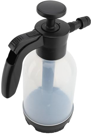 SIXRUN Schaumsprüher 2L mit Verstellbarem Druck, Handpumpe Schaumpumpensprüher für Autowäsche, Gartenmöbel, PP und PE Material, Einstellbare Düsen
