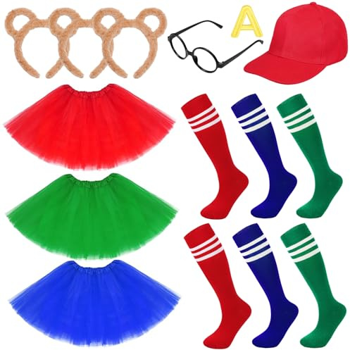 iZoeL Disfraz de ardilla de mujer diadema ardilla sombrero, disfraz de carnaval/Halloween/baile de máscaras - Banda para el pelo sombrero tutú de ballet calcetines monturas para gafas adhesivas A