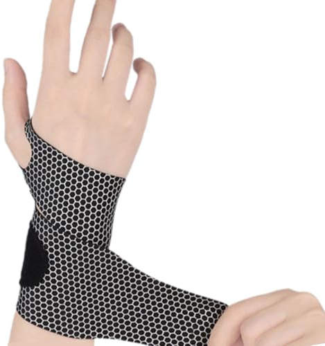 XAGMODSHN Protector de muñeca de nailon flexible para jugadores de voleibol que proporciona estabilidad y comodidad durante la muñequera ajustable intensa