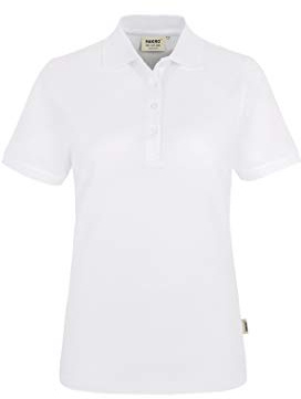 HAKRO Damen Polo-Shirt Classic - 110 - weiß - Größe: 3XL