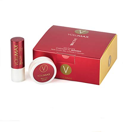 VOLUMAX TRIACTIVE - Traitement Anti-âge des Lèvres | Lèvres Lisses, Douces, Hydratées et Juteuses. Baume à Lèvres Nocturne + Stick Diurne. Résultats en 29 jours.