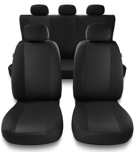 Mossa - Universal Sitzbezüge Auto kompatibel mit Ford Ka I, II, III (1996-2016) - Autositzbezüge Schonbezüge für Autositze - PF-G
