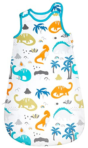 FLYISH DIRECT Sleeping Bag 0.5 Tog, Baby Sleep Sack Summer, 100% Cotton