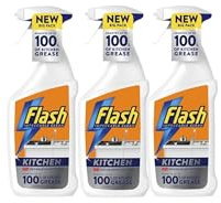 Kitchen Cleaning Spray 500ml (Pack of 3) | Powerful Degreaser & Multi-Surface Cleaner for Sparkling Results | Fresh Fragrance | Streak-Free Shine | Removes Up To 100% of Grease