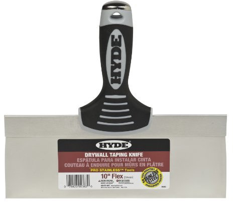 Hyde 09363 9363 Taping Knife, Blue Steel, 25.40 cm