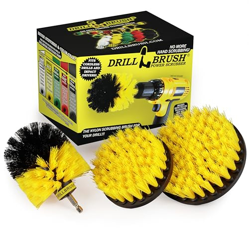 Cleaning Supplies - Bathroom Accessories - Shower Cleaner Brush - Sink Cleaning Brush - Bathtub Scrubbing Brush - Bath Mat - Tile Scrubber - Grout Cleaner - Scrub Brush - Home Bathroom Rug Scrub Brush