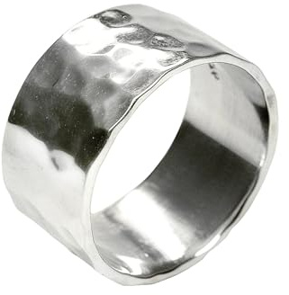 SILBERMOOS XL-Collection Dames Hommes Bague-Anneau brillante brossée large taille 64, 66, 68, 70, 72 Argent Sterling 925, Taille:72 (22.9)