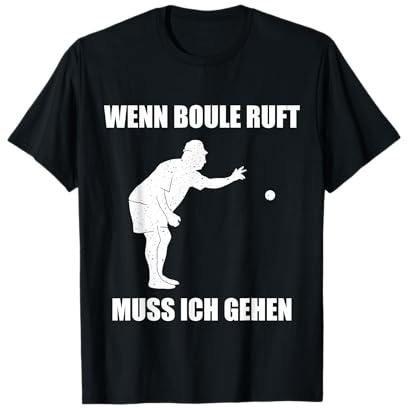 Boule Spiel - Boccia Petanque Boulespieler T-Shirt
