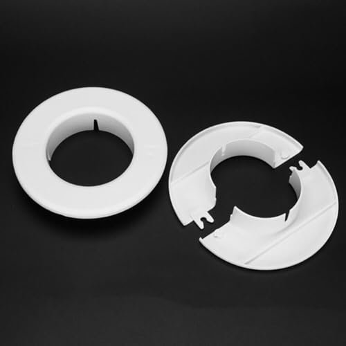 Abdeckung Rosetten Abdeckung Rosette Kabeleinführung Kabeldurchlass 40 mm bis 80 mm Lochabdeckung Kabeleinführung Buchsen Outdoor Wandeingang Ordentliche Abdeckung (80 mm)