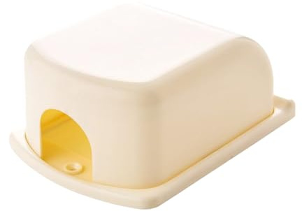 Copriprese a prova di bambino, Installazione rapida, 10,5x14x6 cm, Protezione di sicurezza per bambini, Protezione presa adesiva, Design sicuro senza attrezzi, Per 'asilo