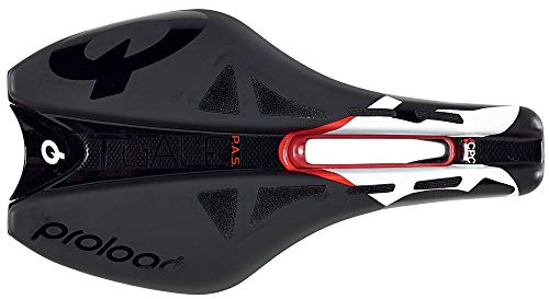 Prologo TGale CPC PAS Nack, platt tri och TT racercykelsadel, svart, 240 x 128 mm