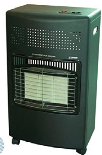 Zephir ZGS4210 Stufa a Gas, 4200 W, Nero