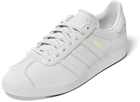 adidas Femme Gazelle Baskets, Footwear White Footwear White Gold Metallic, 36 EU