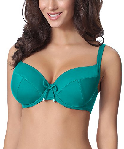 Merry Style Women's Bikini Top P618 (Turquoise (7073), EU (Cup 105 E) = UK (46E))