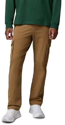 Columbia Men's ROC Tech Cargo Pant, Hiking Cargo Trousers, Delta, 35 Waist x 32 Length