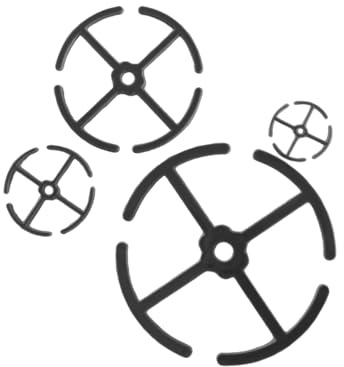 Monstera - Juego de 4 estacas reutilizables con diseño ajustable de 360 grados para plantas trepadoras interiores y exteriores, marco de escalada