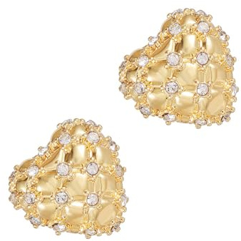 VlHpnpe Clip universal de metal para auriculares, diseño de fijación rápida con diamantes de imitación duraderos para un uso estable en modelos de auriculares