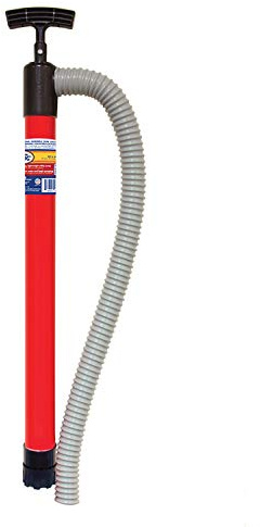 King Innovation 48024 Siphon King 24 in. Utility Hand Pump with 36 in. Hose, Self-Priming Utility Pump for Water Removal