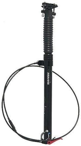 Tmars 419S ST1446 mekaniska sadelstolpar, 27,2 x 445 mm, 55/110 mm, resa, svart