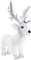 Heunec 751873 CROWNIE Rentier stehend 30 cm, weiß
