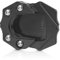 MZ-STORE Motorcycle Side Stand Enlarger CNC Aluminum Kickstand for GTS GTV 250 300 2013-2023-Black+Black
