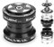 Steuersatz 1 1/8 Ahead Fahrrad Headset 34mm, Mountainbike Headsets aus Aluminiumlegierung, Ersatz für Fahrrad Headset für 28,6mm Gabelschaft, Fahrrad Headset, Schwarz