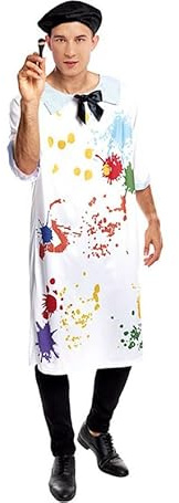 Partilandia Costume de peintre professionnel classique pour homme