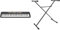 YAMAHA PSR-F52 - Clavier Arrangeur Compact 61 Notes, 144 Sonorités, 158 Styles, Finition Noir, BoomToneDJ KS 1 Stand Clavier, Métal, Noir