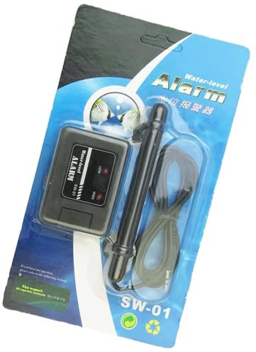Fazvncv Aquarium Water Levels Alarm Detector for Fish Tanks High Low Alert Easy to Installation Alarm Detection