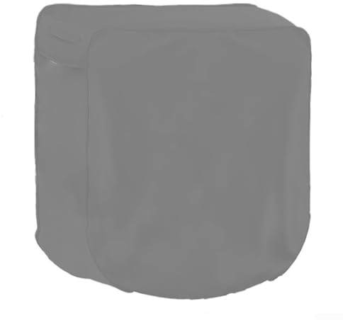Housse de protection rétractable en tissu Oxford pour le stockage de l'eau en plein air 60 x 60 x 45 cm (gris)