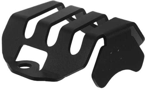 MUELODSIC Protector de Taza de Aluminio para Depósito de Aceite de Freno Trasero, Compatible Motocicletas Cfmoto, Cubierta Resistente y Ajuste Personalizado, Protección contra Impactos