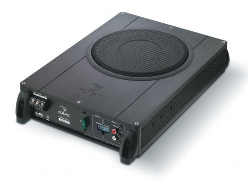 Focal iBus 2.1 Under Seat Active Subwoofer, 20cm 8 Amplified Sub, Active Bass Tube 2.1 System