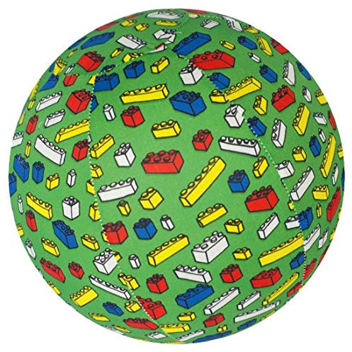 Abanico BB-17401 - BubaBloon Ballonhülle Bubbles, kinderfreundliche, Textile Ballonhülle aus hochwertiger Popeline Baumwolle, inklusive 3 Latex Luftballons, Green