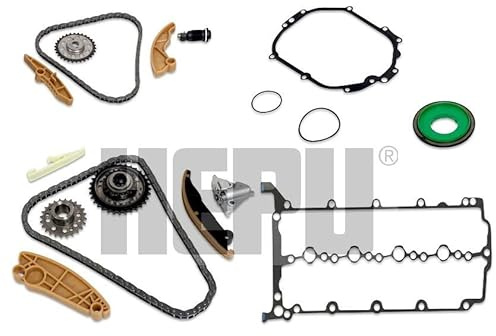 HEPU 21-0650 Kit de cadena de distribución con carril de deslizamiento