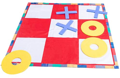Tre-i-rad-spel utomhus - Kastspel i trädgården, bärbart tre-i-rad-spel | Jätte-tre-i-rad-spel utomhus, utomhusspel för vuxna, multiplayer -spel Team utomhusspel för barnfamiljer