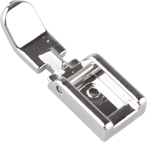 Piedino stretto a clip per cerniere, durevole, per macchine da cucire Singer, Brother, Babylock, Janome, Kenmore, White, Juki, New Home, Simplicity, Elna, Janome, Bernina, Necchi, Saimac, Vigorelli