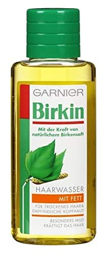 GARNIER Birkin Haarwasser mit Fett/Haartonikum kräftigt das Haar (mit natürlichem Birkensaft - für trockenes Haar & empfindliche Kopfhaut) 3 x 250ml