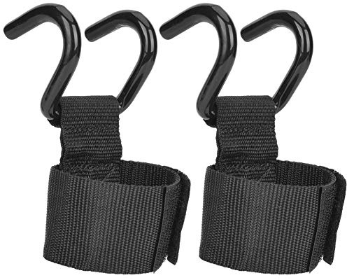 Keenso Gancho de Levantamiento de Pesas, 2 Piezas Fitness Gancho de Levantamiento de Pesas Entrenamiento Gimnasio Puños Correas Soporte de muñeca para Equipos de Ejercicio Deportivo