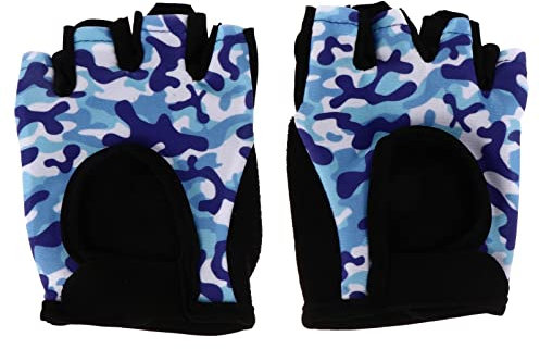 DEARMAMY Elastische Kinder-halbfingerhandschuhe Bequeme Fahrradhandschuhe Für Outdoor-Sport