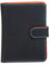 mywalit - Leder Damen Geldbörse - Large Wallet/Zip Purse - 229-4 - Black pace