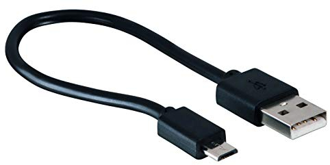 SIGMA SPORT SPORT GERMANY Micro-USB Kabel Zubehör, Schwarz, 20 cm, Einheitsgröße