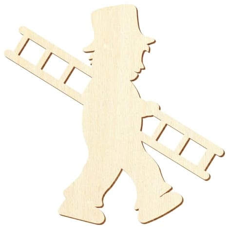 Lot de 50 balayettes en bois pour cheminée - 3-50 cm - Hauteur x largeur : 3 x 3 cm