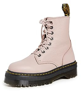 Dr. Martens Unisex 8 Eye Boots, Vintage Taupe Pisa, 38 EU