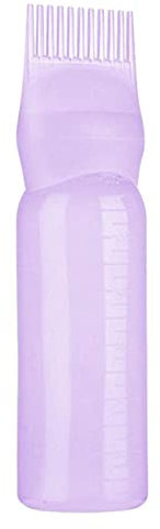 Hair Dye Brush Bottle, Root Comb Color Applicator Bottle, Hair Oil Applicator Bottle Comb, Color Applicator Bottle With Graduated Scale, Comb Applicator Brush Bottles